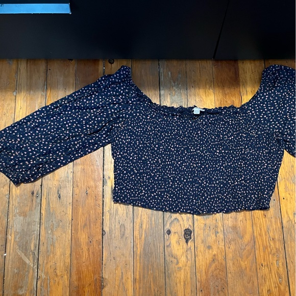 American Eagle Outfitters Off Shoulder Blouse Size XXL - Picture 8 of 8